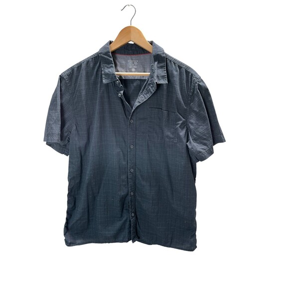 Mountain Hard Wear Shirt Men's Size Large Gray Cotton Blend Button Up - Picture 1 of 4